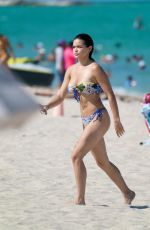 PARIS BERELC in Bikini on the Beach in Miami 07/31/2021