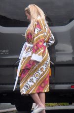 PARIS FURY Out with Her Baby Girl Athen in Manchester 08/20/2021
