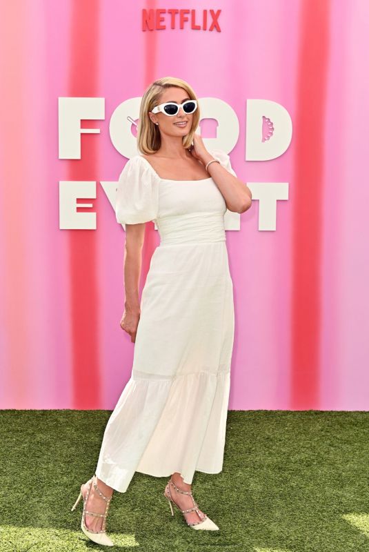 PARIS HILTON at Netflix Food Event at London West Hollywood in Beverly Hills 08/04/2021