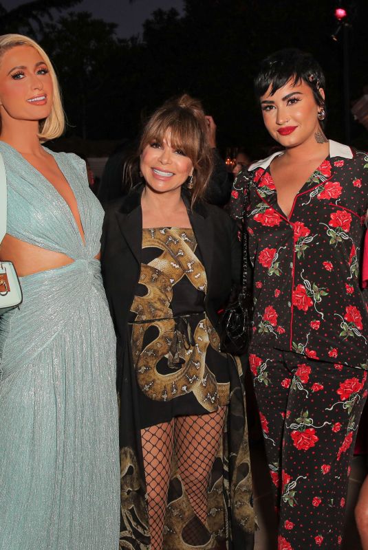 PARIS HILTON, PAULA ABDUL, DEMI LOVATO, PARIS JACKSON and TANA MOGEAU at Cooking with Paris Special Screening in Los Angeles 08/05/2021