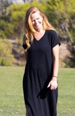 PATSY PALMER and Richard Merkell Out at a Dog Park in Malibu 08/02/2021