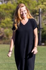 PATSY PALMER and Richard Merkell Out at a Dog Park in Malibu 08/02/2021