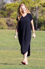 PATSY PALMER and Richard Merkell Out at a Dog Park in Malibu 08/02/2021