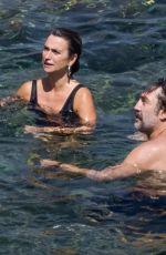 PENELOPE CRUZ in Swimsuit in Argentario 08/19/2021