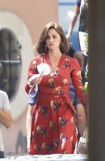 PENELOPE CRUZ on the Set of L