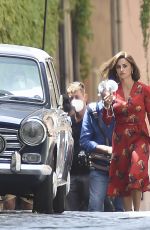 PENELOPE CRUZ on the Set of L