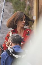 PENELOPE CRUZ on the Set of L
