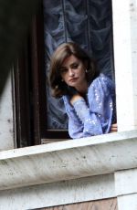 PENELOPE CRUZ on the Set of L