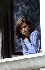 PENELOPE CRUZ on the Set of L