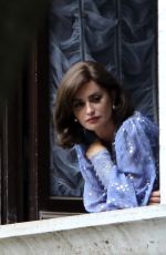 PENELOPE CRUZ on the Set of L