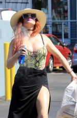 PHOEBE PRICE Out and About in Los Angeles 08/30/2021