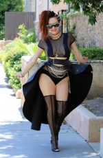 PHOEBE PRICE Out in Los Angeles 08/23/2021