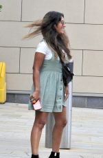 PREEYA KALIDAS Arrives at Her Radio Show in Manchester 08/20/2021