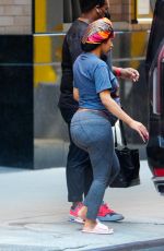 Pregnant CARDI B Shopping on Fifth Avenue in in New York 08/25/2021