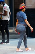 Pregnant CARDI B Shopping on Fifth Avenue in in New York 08/25/2021