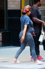 Pregnant CARDI B Shopping on Fifth Avenue in in New York 08/25/2021