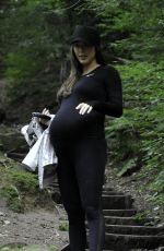Pregnant DARBY WARD and Michael Jackson Out in Alderley Edge Park in Cheshire 08/25/2021