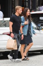 Pregnant EMILY DIDONATO and Kyle Peterson Out in New York 08/04/2021