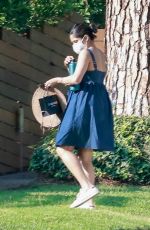 Pregnant FREIDA PINTO Out and About in Los Angeles 08/24/2021