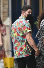 PRIYANKA CHOPRA and Nick Jonas at Scalani Restaurant in London 08/12/2021