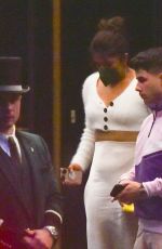PRIYANKA CHOPRA and Nick Jonas Leaves Dorchester Hotel in London 08/03/2021