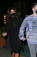 PRIYANKA CHOPRA and Nick Jonas Night Out in London 08/06/2021