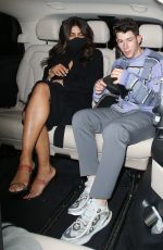 PRIYANKA CHOPRA and Nick Jonas Night Out in London 08/06/2021
