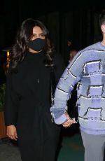 PRIYANKA CHOPRA and Nick Jonas Night Out in London 08/06/2021