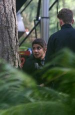 PRIYANKA CHOPRA on the Set of Citadel in Awscot 08/25/2021