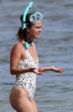 RACHEL BILSON in Swimsuit at a Beach in Hawaii 08/16/2021