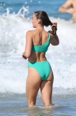RACHEL FINCH in Bikini at a Beach in Sydney 08/08/2021