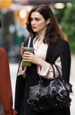 RACHEL WEISZ and KITTY HAWTHORNE on the Set of Dead Ringers in New York 08/09/2021