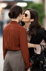 RACHEL WEISZ and KITTY HAWTHORNE on the Set of Dead Ringers in New York 08/09/2021