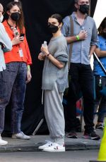 RACHEL WEISZ on the Set of Dead Ringers in New York 08/06/2021