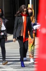RACHEL WEISZ Out in New York 08/06/2021