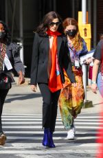 RACHEL WEISZ Out in New York 08/06/2021
