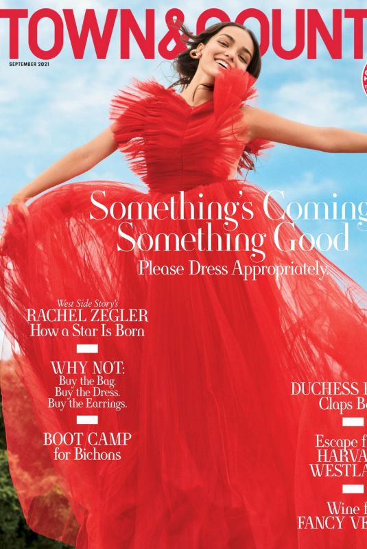 RACHEL ZEGLER in Town & Country Magazine, September 2021