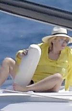 REBEL WILSON in Bikini at a Yacht in Portofino 08/07/2021