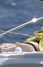 REBEL WILSON in Bikini at a Yacht in Portofino 08/07/2021