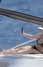 REBEL WILSON in Bikini at a Yacht in Portofino 08/07/2021