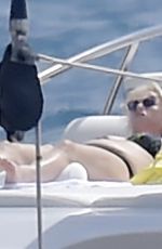 REBEL WILSON in Bikini at a Yacht in Portofino 08/07/2021