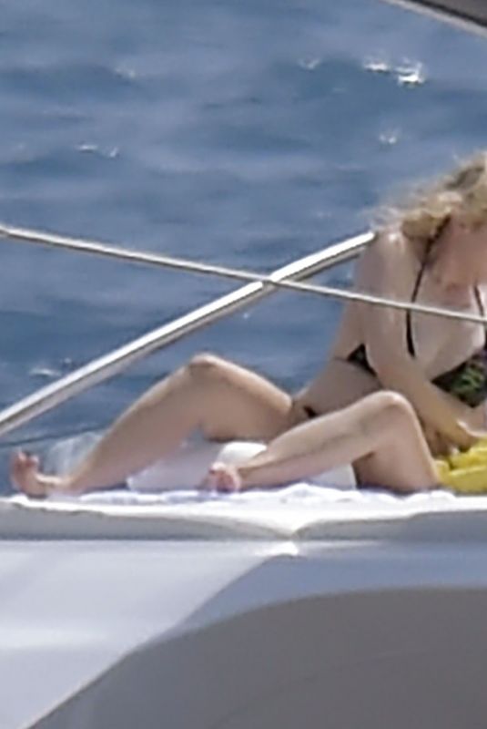 REBEL WILSON in Bikini at a Yacht in Portofino 08/07/2021
