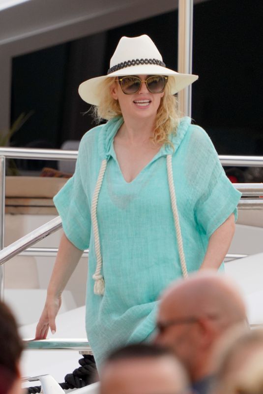 REBEL WILSON on Vacation in Saint-Tropez 08/10/2021