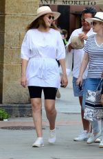 REBEL WILSON Out on Vacation in Italy 08/05/2021