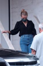 REESE WITHERSPOON Leaves a Skin Care Center in Beverly Hills 08/21/2021