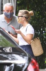 REESE WITHERSPOON Leaves Bel Air Hotel 08/21/2021