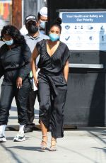 REGINA HALL Arrives at a Studio in Los Angeles 08/12/2021