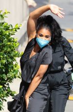REGINA HALL Arrives at a Studio in Los Angeles 08/12/2021
