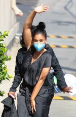REGINA HALL Arrives at a Studio in Los Angeles 08/12/2021