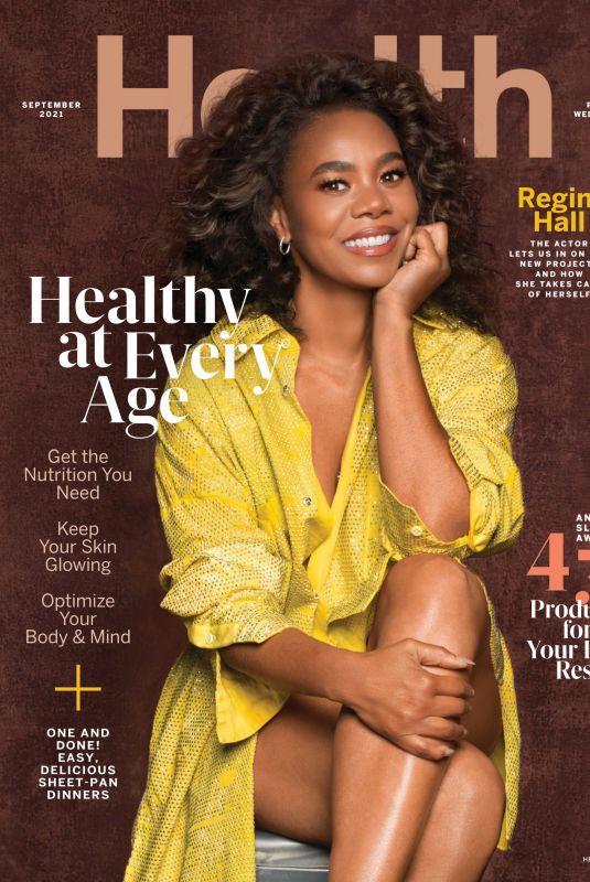 REGINA HALL in Health Magazine, September 2021